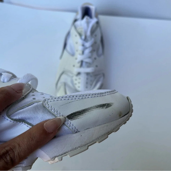 NIKE AIR Huarache, White Pure Platinum for Men, Size 10 - Picture 6 of 8